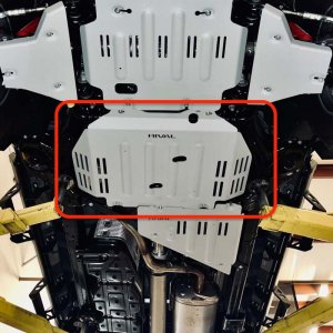 Toyota Tacoma Skid Plate - Rival 4x4 - Aluminum Transmission - `24-`27